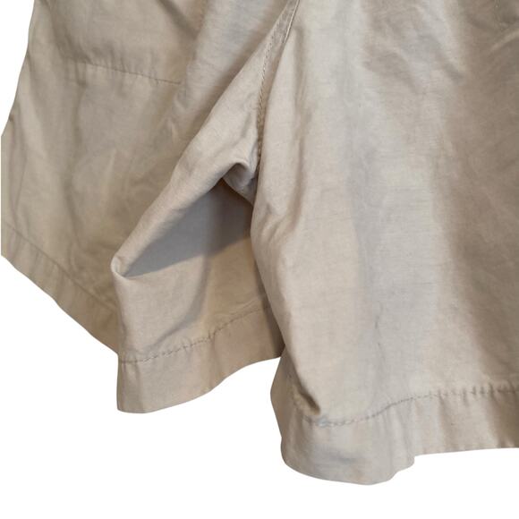 Columbia Off White Ivory Cotton Nylon Camping Utility Cargo Shorts Size 8 - Picture 7 of 15